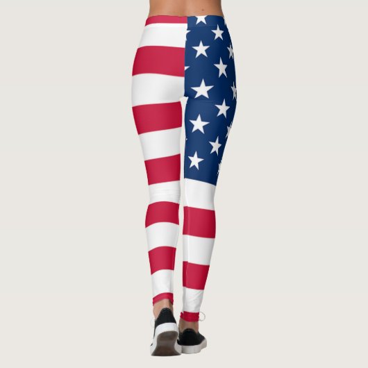Amerikaanse Leggings Vlag VS (Achterkant)