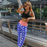 Amerikaanse Leggings voor sterren en staven<br><div class="desc">Amerikaanse sterren en leggings met strepen</div>