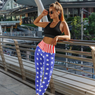 Amerikaanse Leggings voor sterren en staven