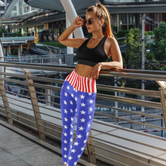 Amerikaanse Leggings voor sterren en staven