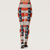 Amerikaanse Leggings voor Vlag Vrouwen (Achterkant)