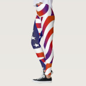 Amerikaanse Leggings voor Vlag Vrouwen (Links)