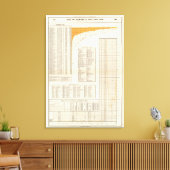 Amerikaanse leningen canvas afdruk (Insitu (Woonkamer))