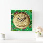 Amerikaanse Liberty Gold Coin 2017 Vierkante Klok (Huis)