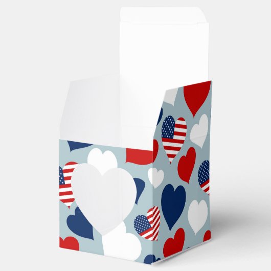 Amerikaanse liefde bedankdoosjes (Geopend)