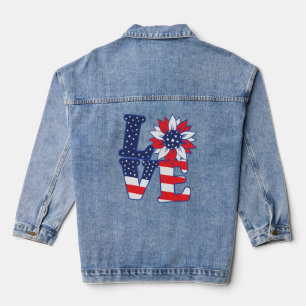 Amerikaanse liefdesaffaire denim jacket