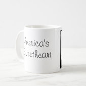 Amerikaanse liefje - Sarah Palin Mok (Voorkant links)