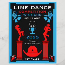 Amerikaanse Line Dancing Competitie