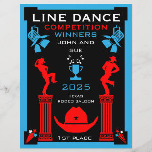 Amerikaanse Line Dancing Competitie