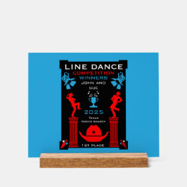 Amerikaanse Line Dancing Competitie Acryl Bord