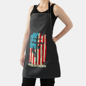 Amerikaanse Lineman Flag Electric Cable Schort (Insitu)