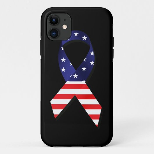 Amerikaanse lint Case-Mate iPhone case (Achterkant)
