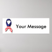 Amerikaanse lint poster (Voorkant)