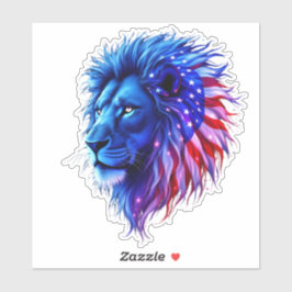Amerikaanse lion sticker