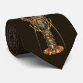 Amerikaanse Lobster Necktie Stropdas (Opgerold)