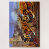 -Amerikaanse locomotieven voor stuurmachinemotoren Legpuzzel (Verticaal)