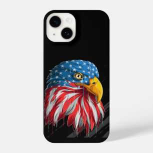 Amerikaanse Logo Bald Eagle iPhone 14 Hoesje