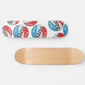 Amerikaanse logo-reisposter skateboard (Horizontaal)