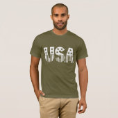 Amerikaanse logo t-shirt (Voorkant volledig)