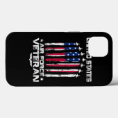 Amerikaanse luchtmacht Amerikaanse veteranen 4 jul Case-Mate iPhone Case (Achterkant (horizontaal))