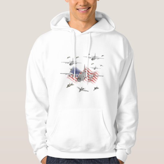 Amerikaanse luchtmacht Armada Hoodie (Voorkant)
