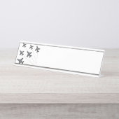 Amerikaanse luchtmacht bureau naambordje (Voorkant)