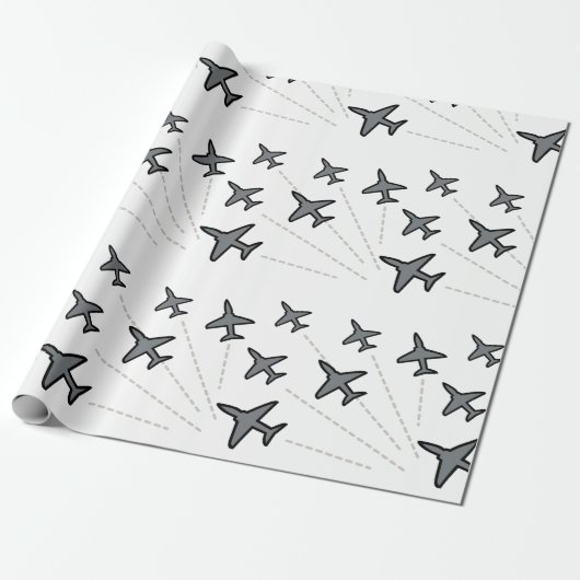 Amerikaanse luchtmacht cadeaupapier (Uitgerold)