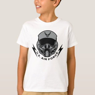 Amerikaanse luchtmacht   Grijze helm T-shirt
