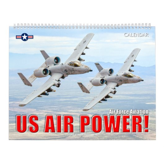 AMERIKAANSE LUCHTMACHT! - Luchtvaart Kalender (Hoes)