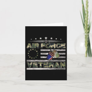 Amerikaanse luchtmacht veteraan Shirt Amerikaanse Kaart