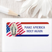 Amerikaanse Maagd Mary Religieuze Maagd die door d Etiket (Insitu)