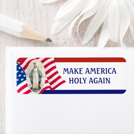 Amerikaanse Maagd Mary Religieuze Maagd die door d Etiket (Insitu)