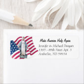 Amerikaanse Maagd Mary Religieuze Maagd die door d Etiket (Insitu)