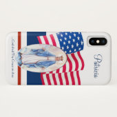 Amerikaanse Maagd Mary, zonder vlag Case-Mate iPhone Case (Achterkant (horizontaal))