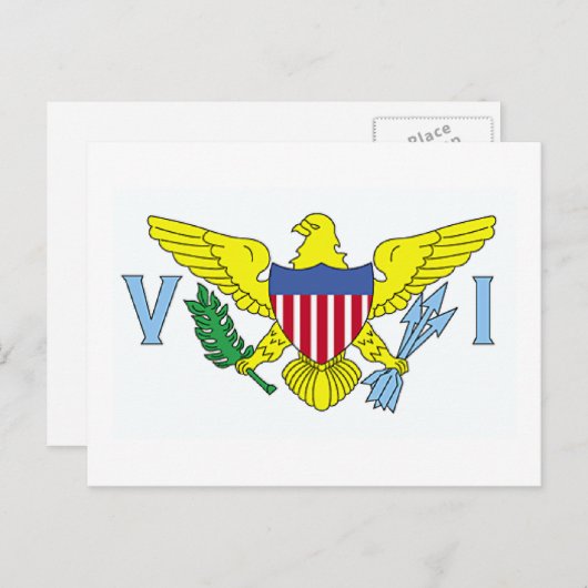 Amerikaanse Maagdeneilanden Briefkaart (Voorkant / Achterkant)