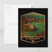 Amerikaanse Maagdeneilanden Briefkaart (Voorkant / Achterkant)