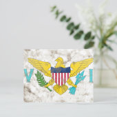 Amerikaanse Maagdeneilanden Briefkaart (Staand voorkant)