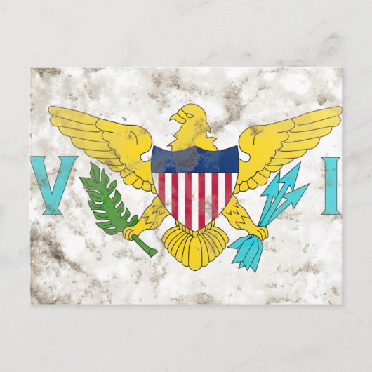 Amerikaanse Maagdeneilanden Briefkaart (Voorkant)
