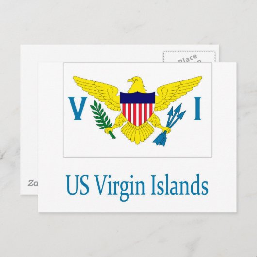Amerikaanse Maagdeneilanden Briefkaart (Voorkant / Achterkant)