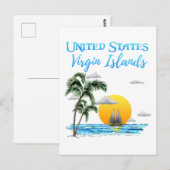 Amerikaanse Maagdeneilanden Briefkaart (Voorkant / Achterkant)