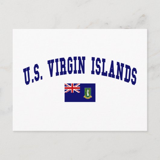 Amerikaanse Maagdeneilanden Briefkaart (Voorkant)