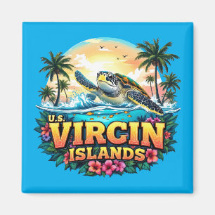 Amerikaanse Maagdeneilanden Caribisch gebied Magneet