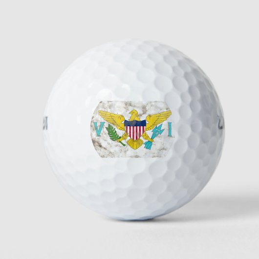 Amerikaanse Maagdeneilanden Golfballen (Voorkant)