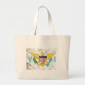 Amerikaanse Maagdeneilanden Grote Tote Bag (Voorkant)