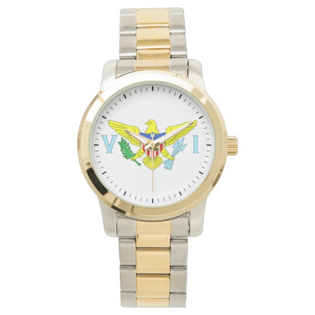 Amerikaanse Maagdeneilanden Horloge (Voorkant)