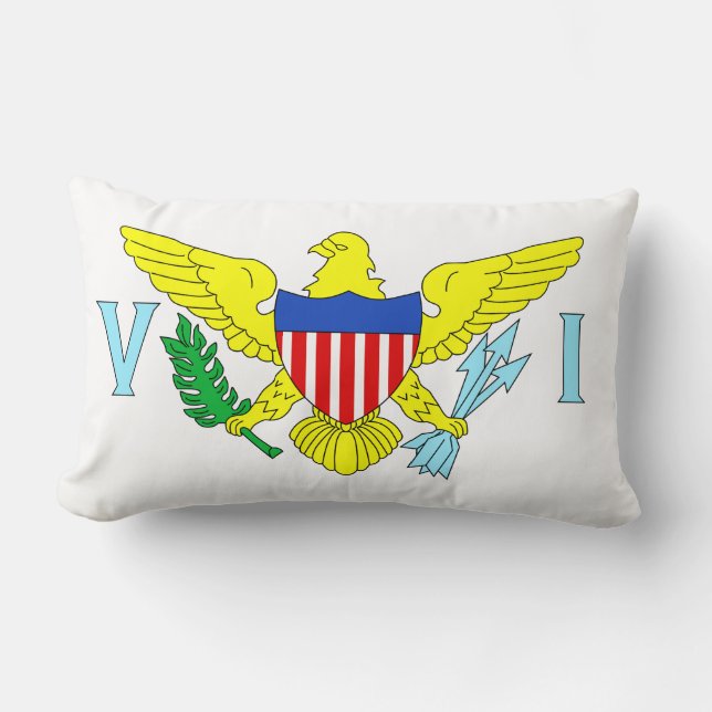 Amerikaanse Maagdeneilanden Kussen (Voorkant)