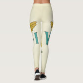 Amerikaanse Maagdeneilanden Leggings (Achterkant)