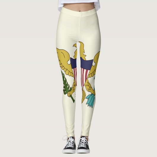 Amerikaanse Maagdeneilanden Leggings (Voorkant)