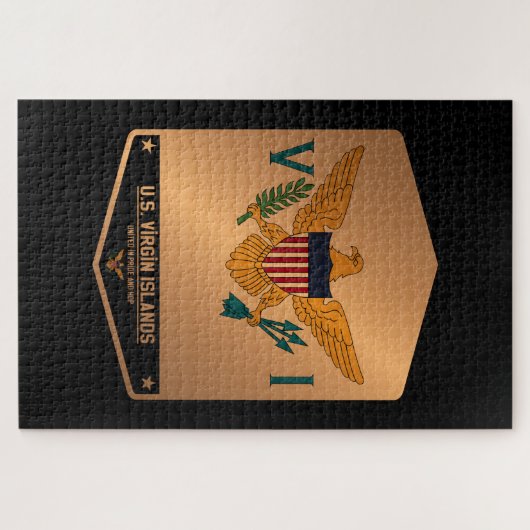 Amerikaanse Maagdeneilanden Legpuzzel (Horizontaal)