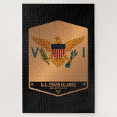 Amerikaanse Maagdeneilanden Legpuzzel (Verticaal)